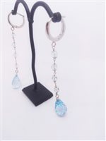 Earrings Rudelli Zambetti Gioielli Woman in White Gold Topazio UNICOLOR-OR6 - UNICOLOR-OR6